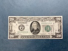 1928 $20 DOLLARS New York Federal Reserve - Gold Demand Note picture