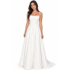 Lulus White Cowl Neck Backless Bridal Maxi Dress XS Wedding picture