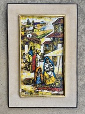 Epifanio Ortega Mexican Market Original Painting 1980 ~ Absolutely Stunning picture
