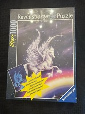 Ravensburger Star Line 1000 Pegasus Sealed Glows In The Dark picture