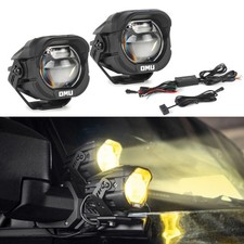2Pcs OMU LED A-Pillar Ditch Pod Light Kit For Jeep Wrangler Ford ATV Motorcycle picture