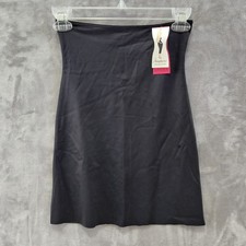 NEW SPANX Simplicity Half Slip Shapewear Women's Medium Black Sculpting Slimming picture