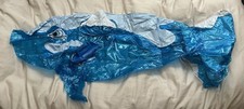 Vintage Inflatable New Intex Lil Whale and Bestway Clownfish Ride On picture