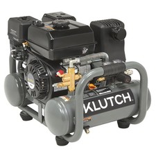 Klutch 4-Gallon Pontoon Air Compressor, 6.5 HP, 6.9 CFM @ 40 PSI, 5 CFM @ 90 picture