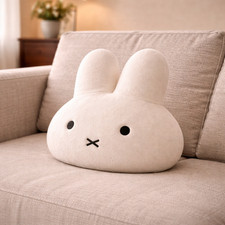 New Cute Miffy Plush Pillow Rabbit Cotton Doll Toy Creative Room Decoration picture