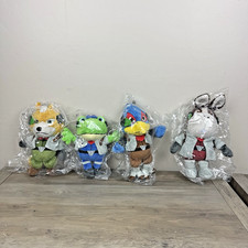 Star Fox All Star Collection Plush Fox Falco Peppy Toad Complete Set Of 4 NWT picture