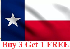3x5 Texas TX State Flag foot banner grommets polyester picture