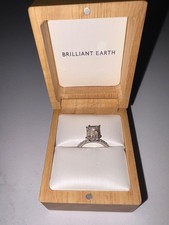Brilliant Earth 2.91ct Lab-Grown Diamond Engagement Ring, Size 7.5 Platinum Ring picture