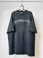 Vintage Metallica Wuz Here BG 1990’s Distressed Band T-Shirt picture