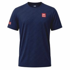 RF Roger Federer Uniqlo 2026 US Open Exclusive Tennis Shirt Size L picture