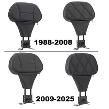 Adjustable Plug-In Rider Driver Backrest For Harley Road Electra Glide 1988-2025 picture