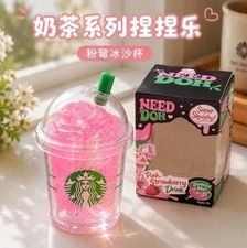 Pink Strawberry Drink Squish picture