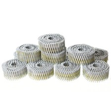 3600Pcs 15 Degree 2-1/2” x .092” Siding Nails Collated Wire Coil Full Round Head picture