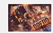 DREDD 2012 Judge Movie Film Poster Giclee Print Art 36x24 Mondo equiv picture