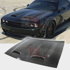 for 2008-2023 Dodge Challenger Redeye style vented Carbon Fiber Hood picture