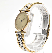 [EXC+5] Longines Grande Classique L4.135.2 Gold Dial 24mm Qz Ladies Watch JAPAN picture