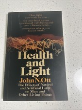 Health and Light John N Ott Alternative Health Therapy Energy Reprint  1976 New picture