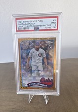 2024 Topps Update Series - 1989 Topps Chrome Autographs Shota Imanaga Gold /50 picture