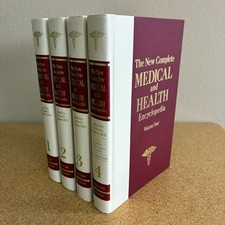 Complete Set of 4 Volumes The New Complete Medical and Health Encyclopedia LN picture