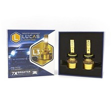 NEW SEALED Lucas Lighting L3 Series H11/H9/H8 600K 160W 16000LM Ford Dodge Chevy picture