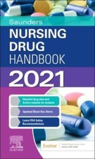 Saunders Nursing Drug Handbook 2021 - Paperback - GOOD picture