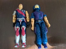 Lot Of 2: Vintage GI Joe ARAH Figure Hasbro 1985 Tomax Tele Vipers 3.75