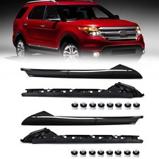 For 11-19 Ford Explorer Left Right Side Windshield A-Pillar Molding Trim picture