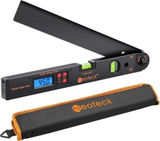 Neoteck Aluminum Digital Angle Finder Protractor 225° 16 Inch Backlit LCD DIGIT picture
