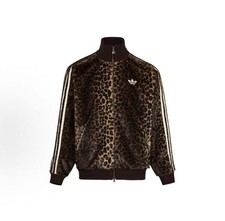 Adidas Originals FW25 Leopard JQD TT Track Top KU9407 Unisex Asian Size BNWT picture