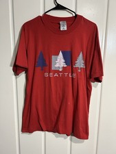 Vintage 1990s Single Stitch Macklemore Seattle T Shirt Large picture