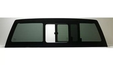 Fits 2015-2026 Ford F150 Manual Sliding Glass Window Dark Tinted / Heated picture