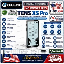 0xiline TENS XS Pro TENS EMS Unit Dual Channel Touchscreen 24 Modes 🚚From uSA🚚 picture