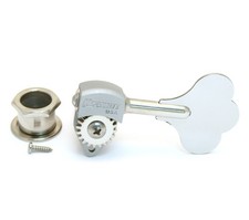 (4) Hipshot USA Chrome Ultralite 1/2 Clover Key Bass Machine Heads/Tuners 20675C picture