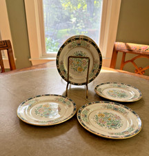 Lenox Mystic 6 Bread Plates Black Back Stamp NEVER USED picture