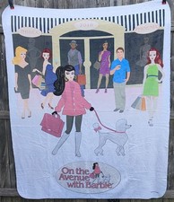 2018 NBDCC On The Avenue With Barbie Thin Fleece Blanket 50