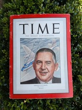 Time Magazine April 21, 1947 United's Patterson, (Includes Jackie Robinson) GC/K picture