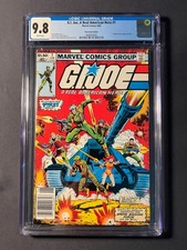 G.I. Joe Real American Hero #1 (1982) CGC 9.8 Newsstand White Pages picture