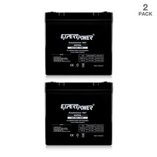 2 Pack - ExpertPower - 12V 50Ah 55Ah Rechargeable AGM Sealed Lead Acid Battery picture