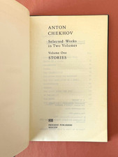 Selected Works by Anton Chekhov Volume One: Stories Hardcover — No Dust Jacket picture
