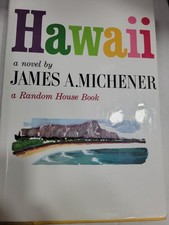 HAWAII James Michener 1959 First Edition Dust Jacket picture