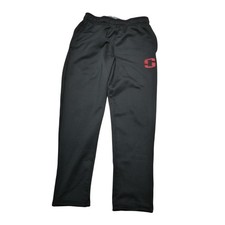 UNRL Striker Ice Performance Sweatpants Mens M Black Fleece Elastic Waist picture