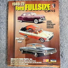 Vintage 2001 Obsolete Ford Parts Catalog 1949-1972 Fullsize Car Fairlane Galaxie picture