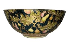 (20)Late 20th Century Porcelain Royal Satsuma Decorative Bowl Hand Painted picture