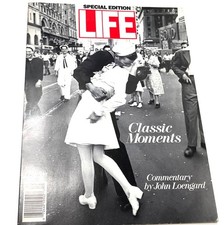 1990 LIFE Classic Moments Special Edition V-J Day Times Square WWII Eisenstaedt picture