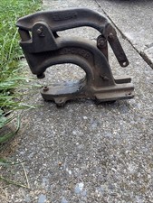 Heavy Duty Antique United-Carr DOT Fastener Co M239 Industrial Cast Iron Press picture