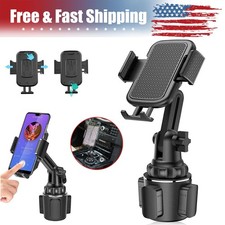 Universal 360° Adjustable Phone Mount Car Cup Holder Stand Cradle For Cell Phone picture