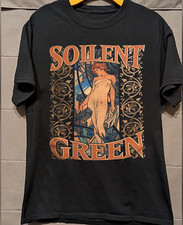 Soilent Green - Vintage 90s - Sewn Mouth Secrets T Shirt Black All Size picture