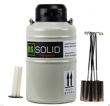 U.S. Solid 3L Cryogenic Container Liquid Nitrogen LN2 Tank picture