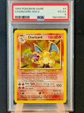 Charizard 4/102 Base Set Holo VG-EX PSA 4 picture