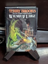 Wizard at Large Terry Brooks SIGNED First Edition First Printing Trade HC picture